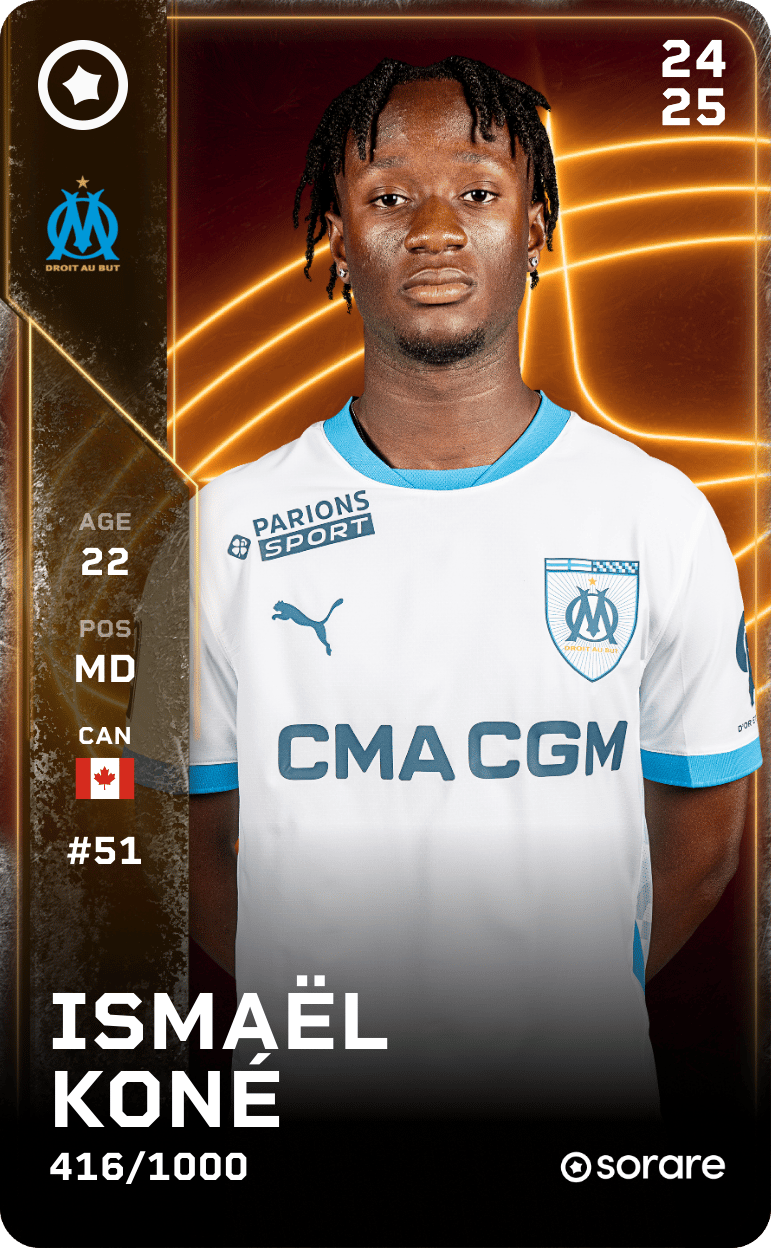Ismaël Koné 2024-25 • Limited 416/1000