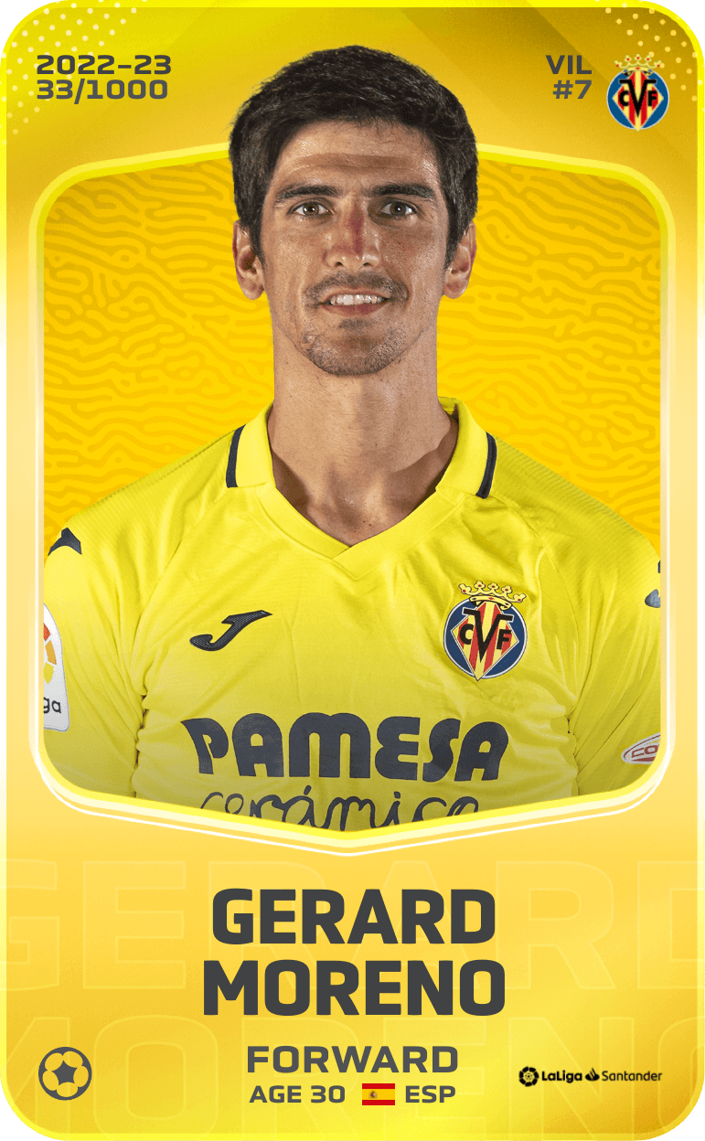 Gerard Moreno 2022-23 • Limited 33/1000