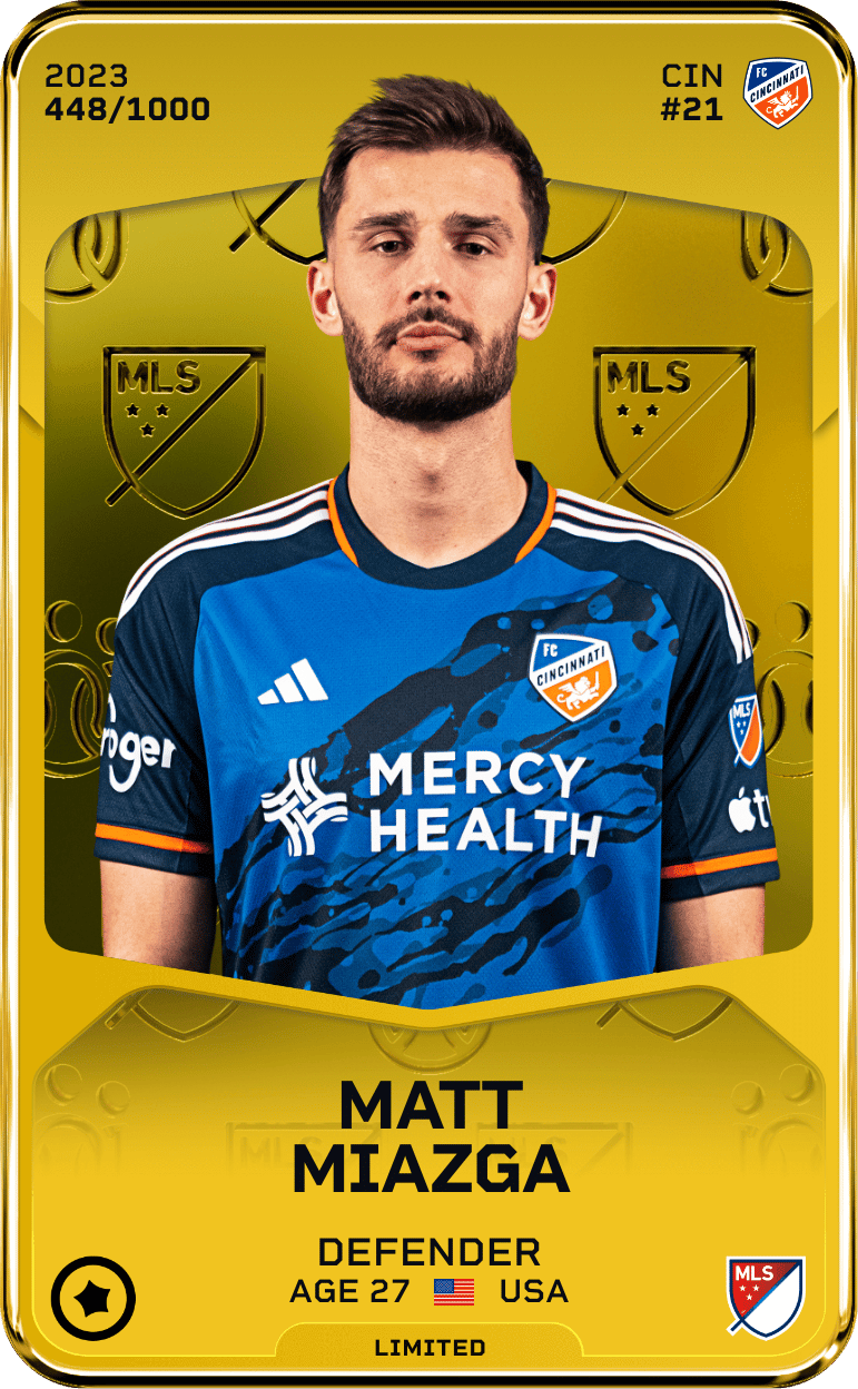 Matt Miazga 2023-24 • Limited 448/1000