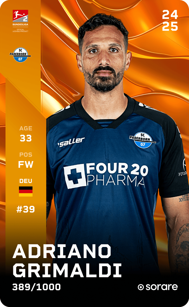 Adriano Grimaldi 2024-25 • Limited 389/1000
