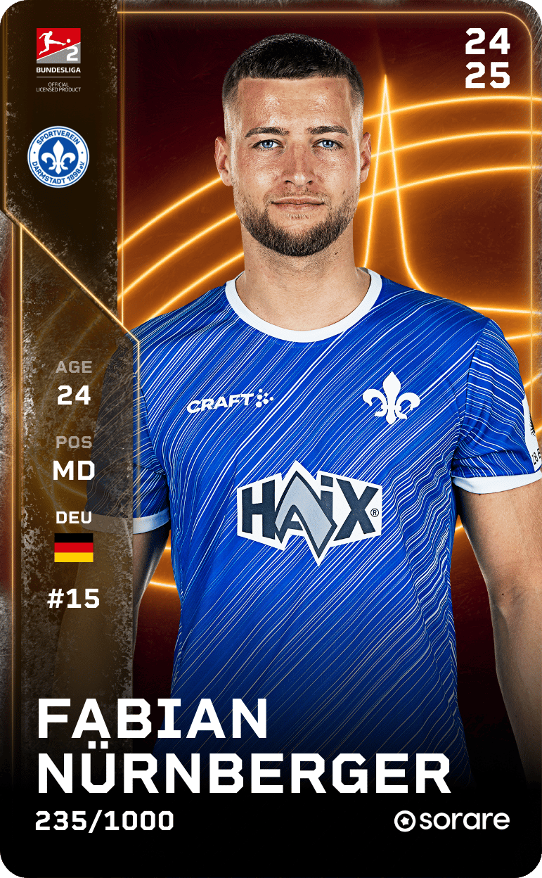 Fabian Nürnberger 2024-25 • Limited 235/1000