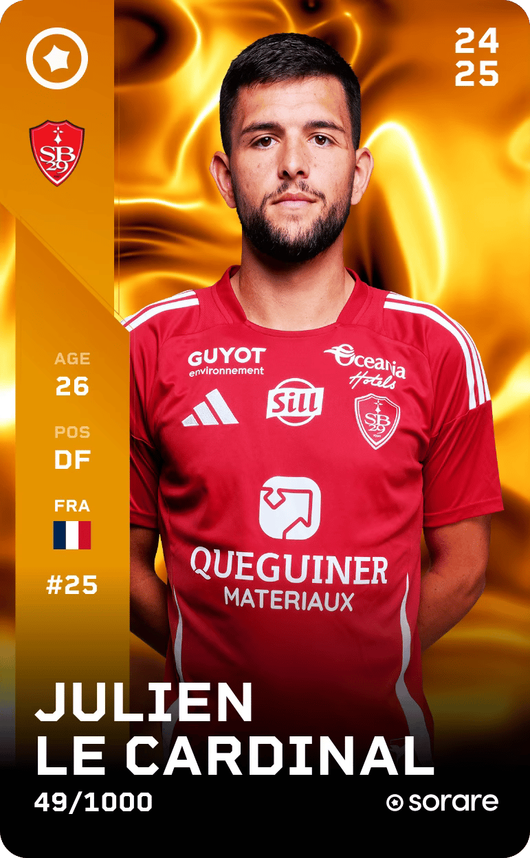 Julien Le Cardinal 2024-25 • Limited 49/1000