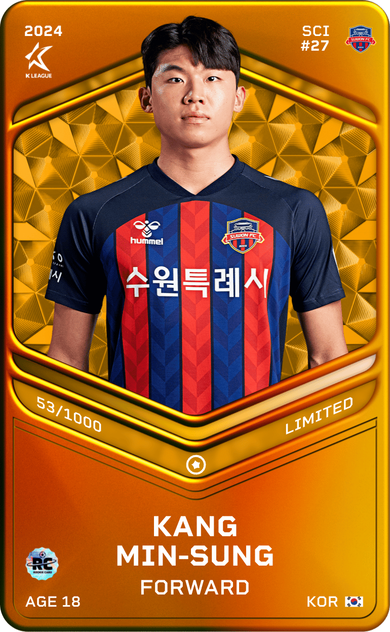 Kang Min-Sung 2024-25 • Limited 53/1000