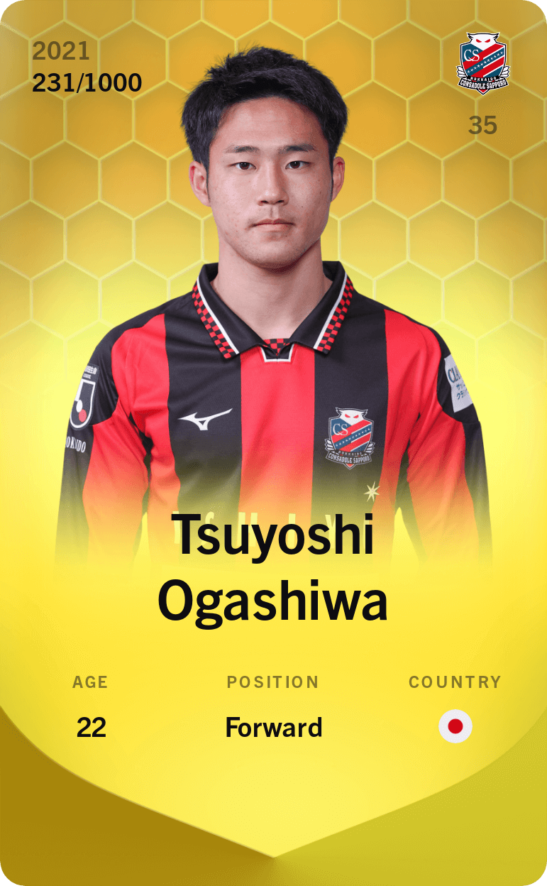Tsuyoshi Ogashiwa 2021-22 • Limited 231/1000