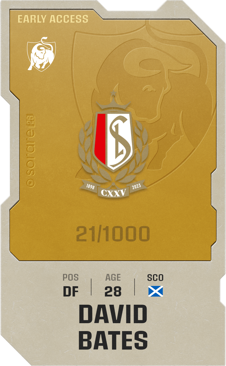 David Bates 2025-26 • Limited 21/1000