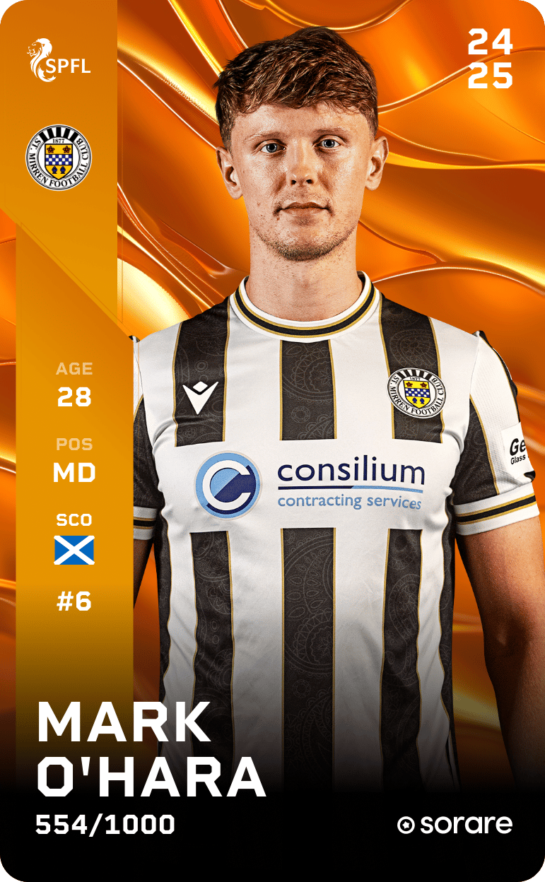 Mark O'Hara 2024-25 • Limited 554/1000