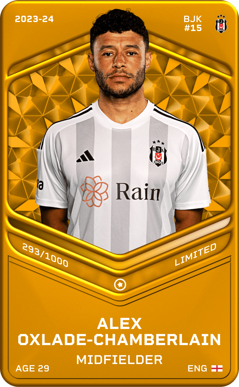Alex Oxlade-Chamberlain 2023-24 • Limited 293/1000