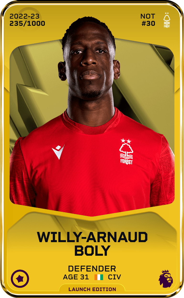 Willy-Arnaud Boly 2022-23 • Limited 235/1000
