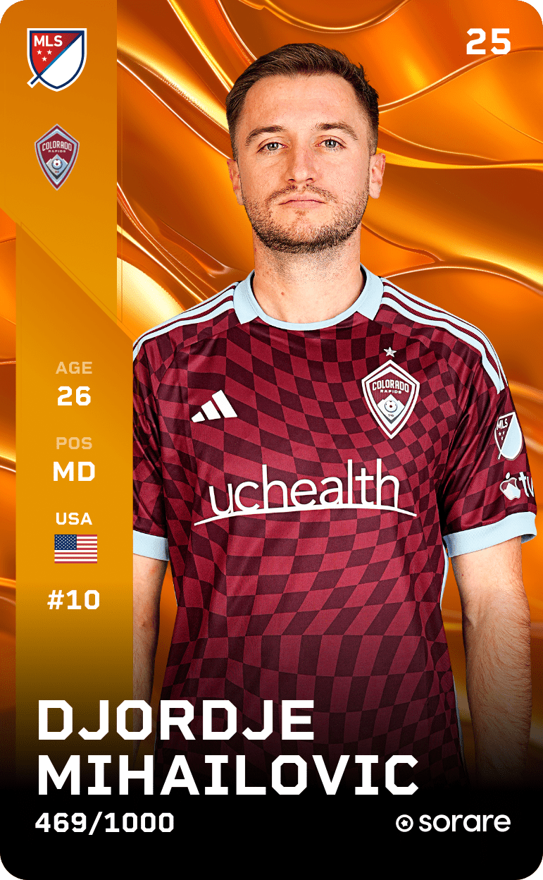 Djordje Mihailovic 2025-26 • Limited 469/1000