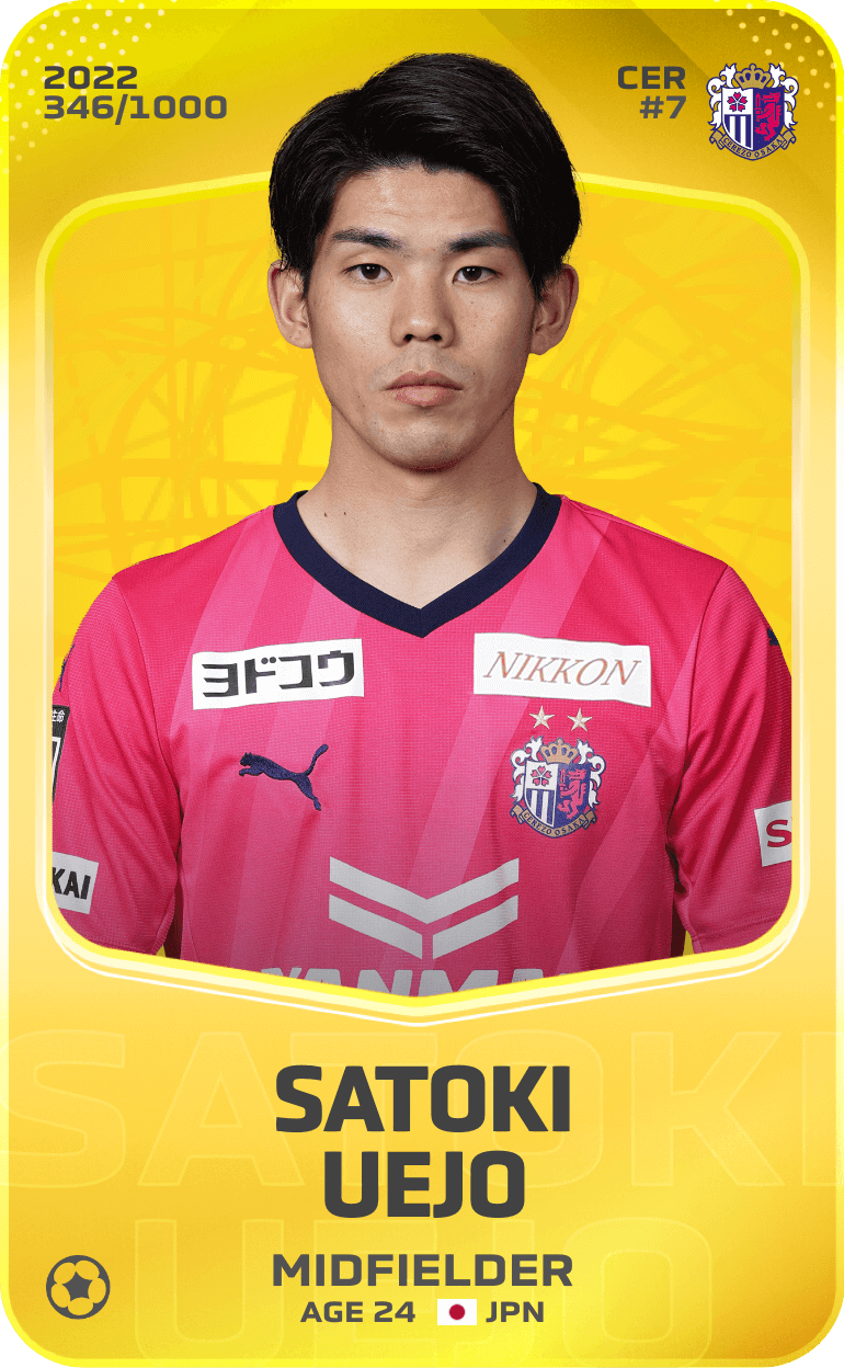 Satoki Uejo 2022-23 • Limited 346/1000