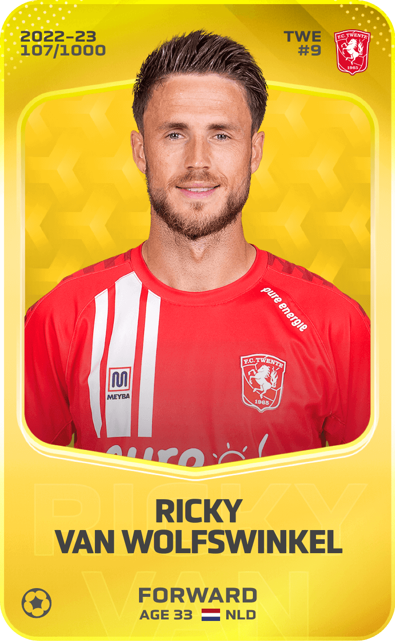 Ricky van Wolfswinkel 2022-23 • Limited 107/1000