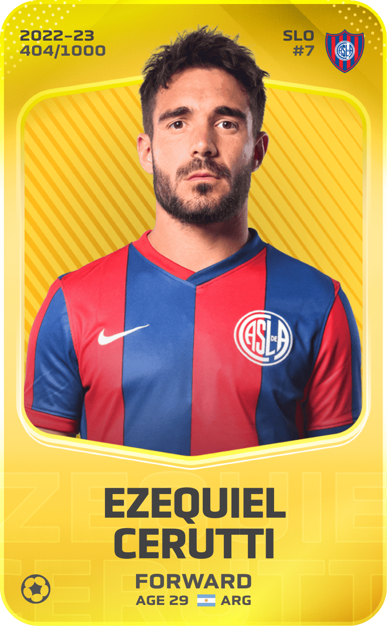Ezequiel Cerutti 2022-23 • Limited 404/1000