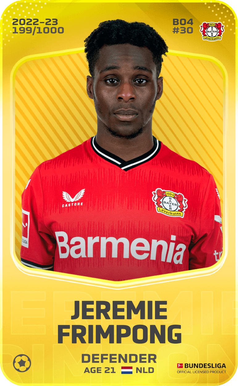 Jeremie Frimpong 2022-23 • Limited 199/1000