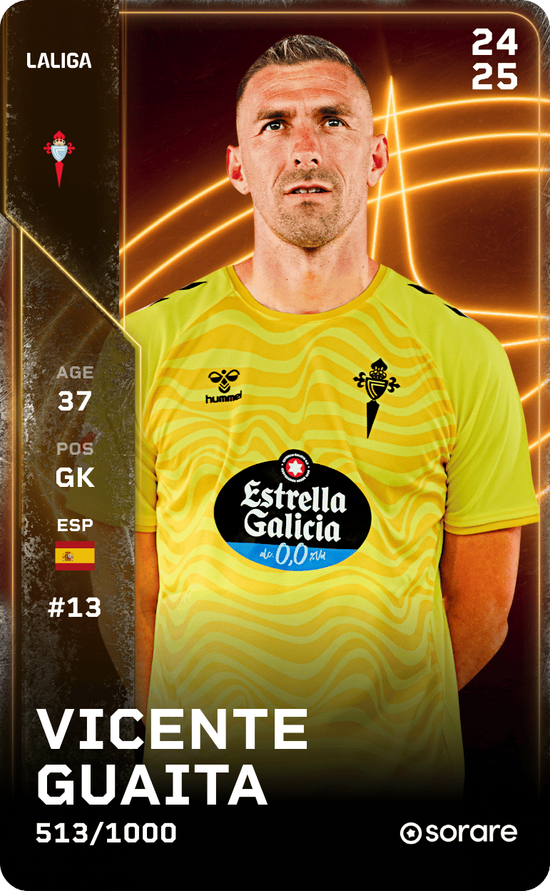 Vicente Guaita 2024-25 • Limited 513/1000