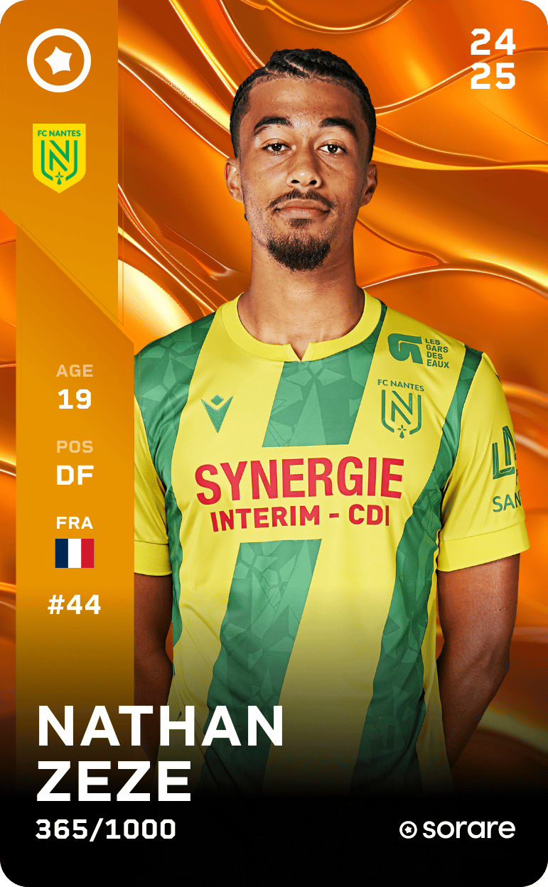Nathan Zeze 2024-25 • Limited 365/1000