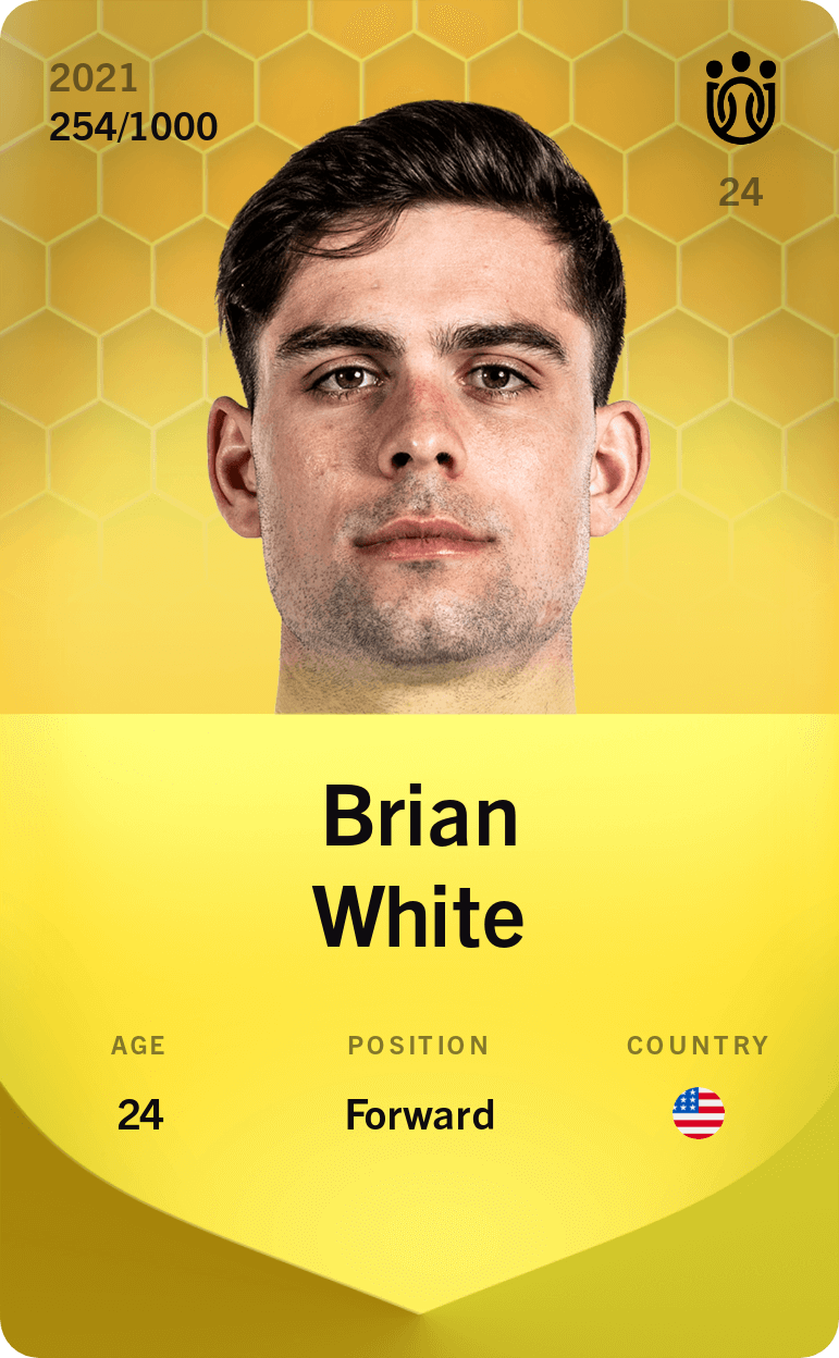 Brian White 2021-22 • Limited 254/1000
