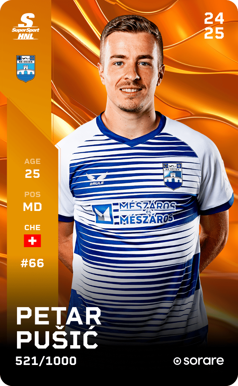 Petar Pušić 2024-25 • Limited 521/1000