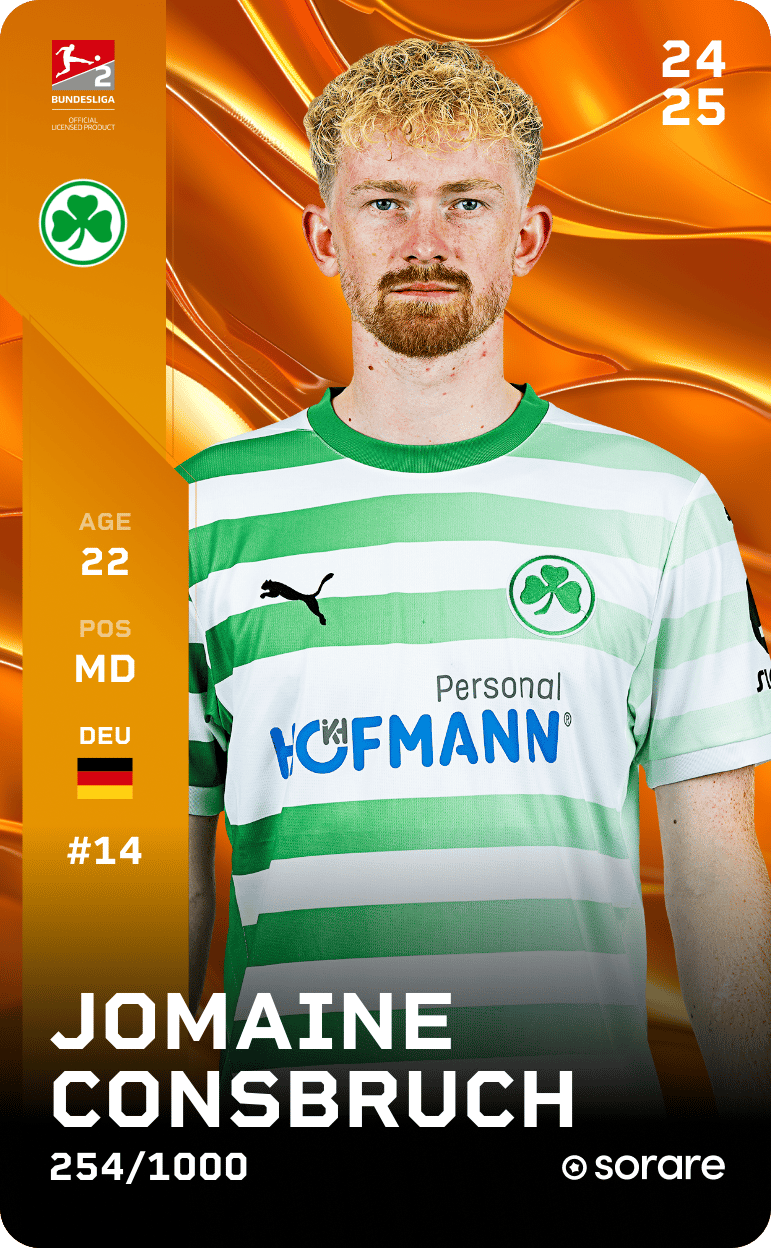 Jomaine Consbruch 2024-25 • Limited 254/1000