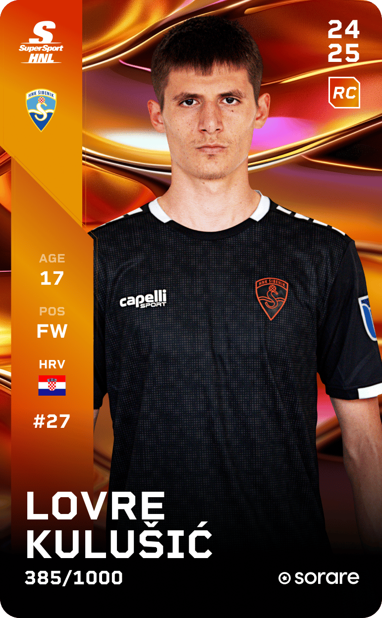 Lovre Kulušić 2024-25 • Limited 385/1000