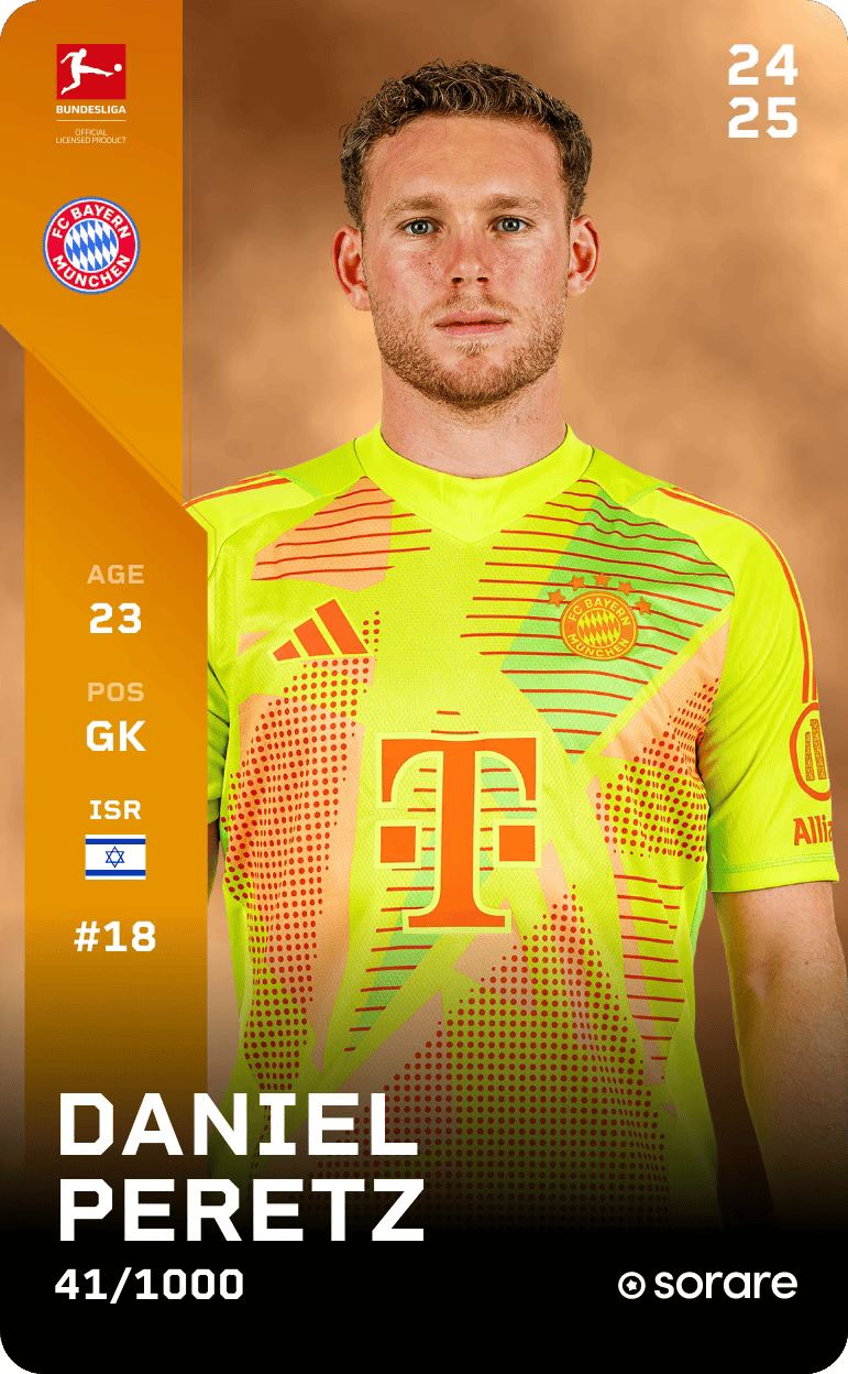 Daniel Peretz 2024-25 • Limited 41/1000