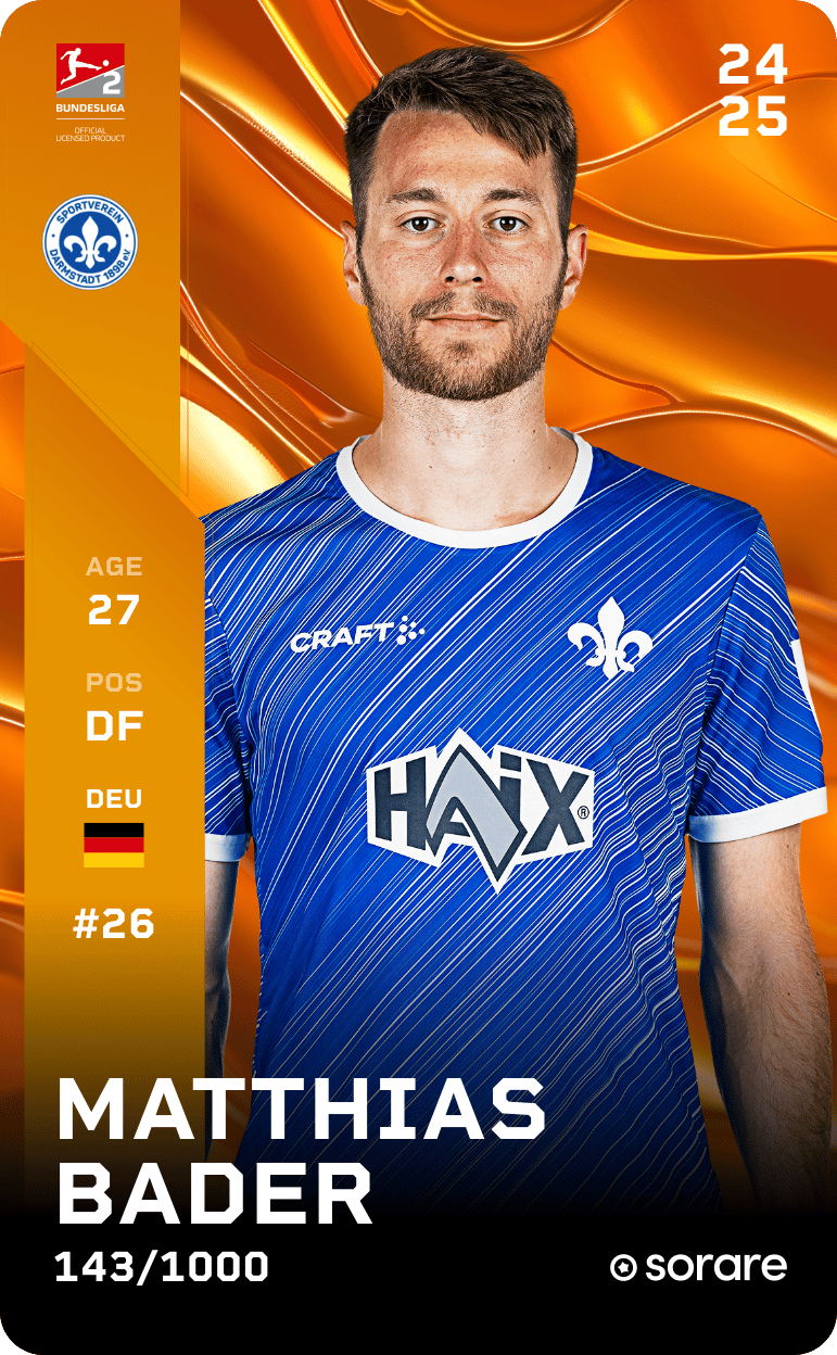 Matthias Bader 2024-25 • Limited 143/1000