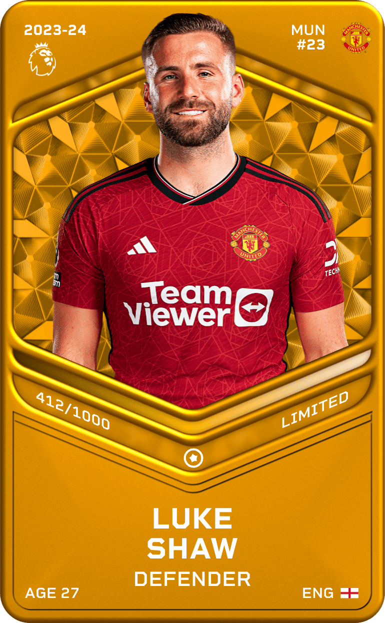 Luke Shaw 2023-24 • Limited 412/1000