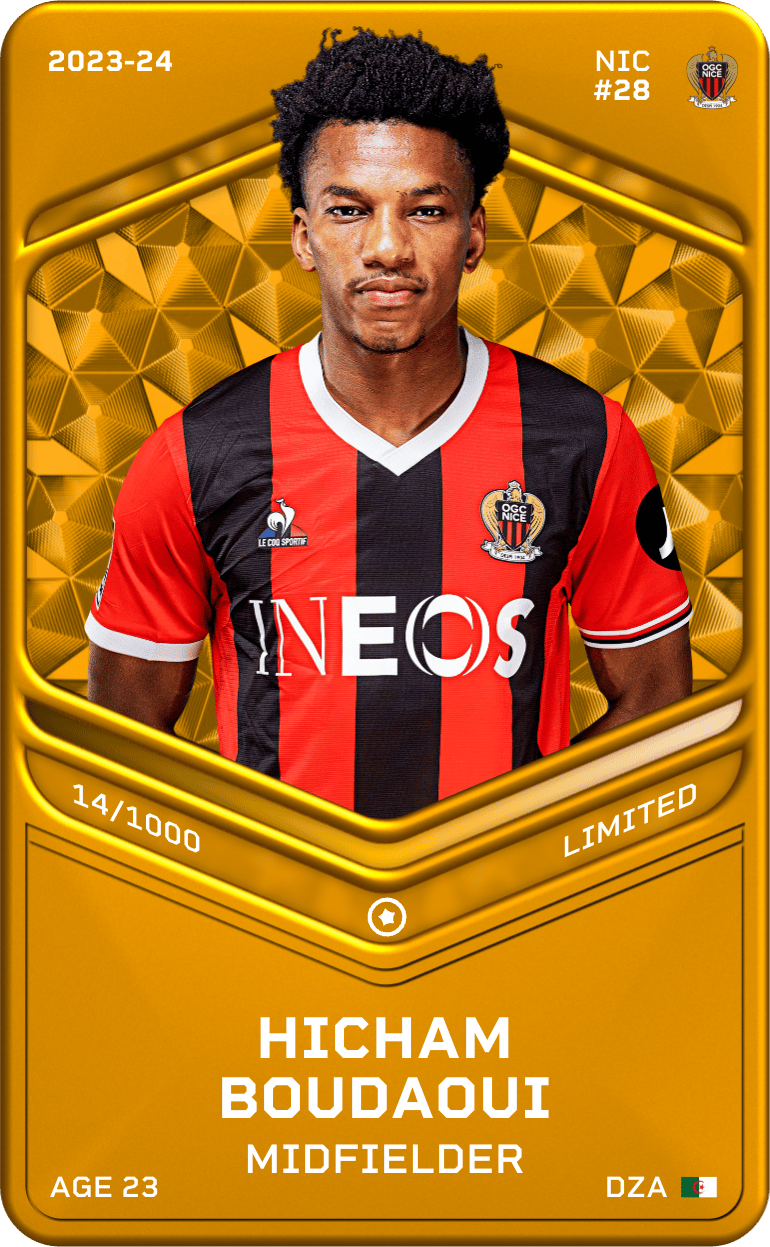 Hicham Boudaoui 2023-24 • Limited 14/1000