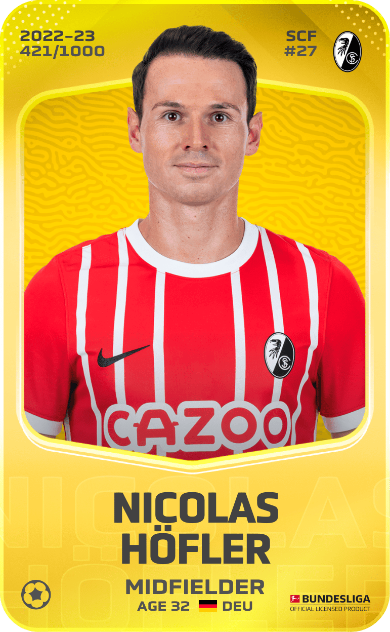 Nicolas Höfler 2022-23 • Limited 421/1000