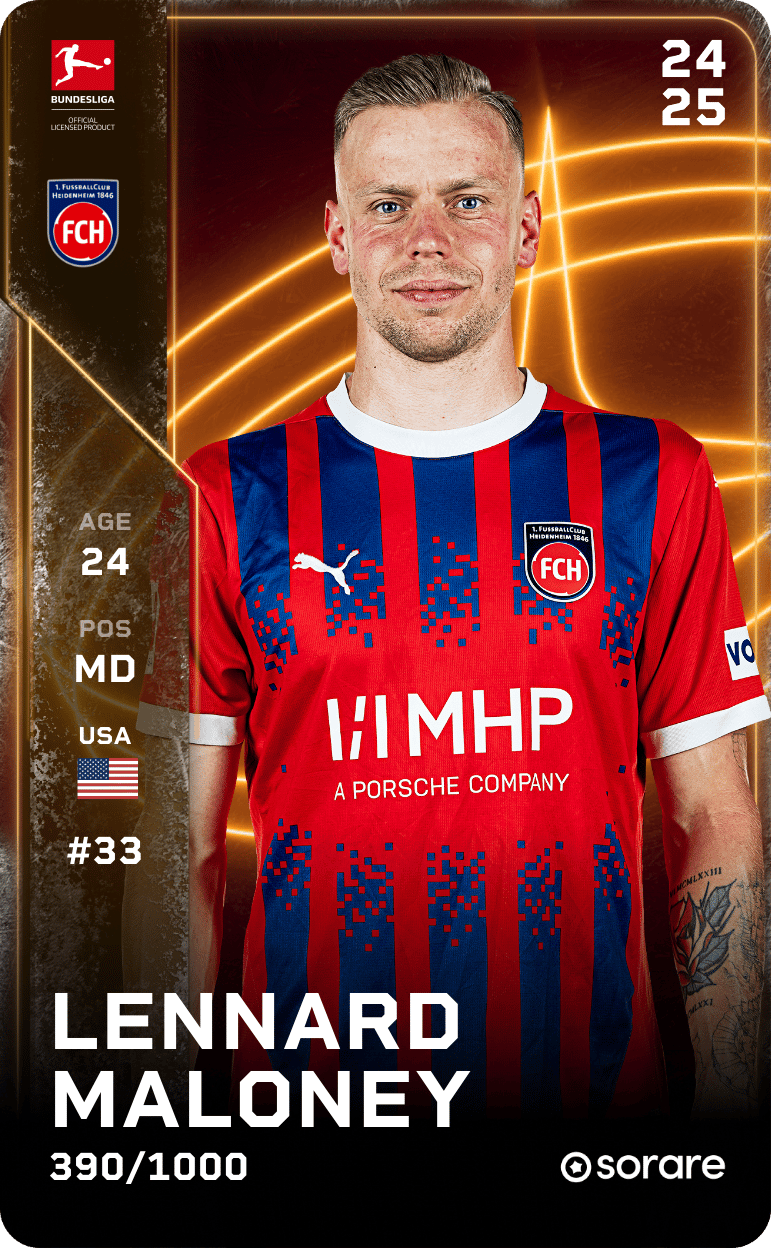 Lennard Maloney 2024-25 • Limited 390/1000