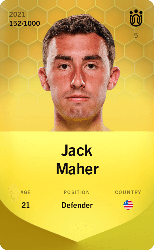 Jack Maher 2021-22 • Limited 152/1000