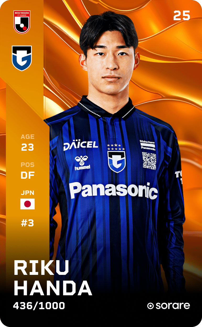 Riku Handa 2025-26 • Limited 436/1000