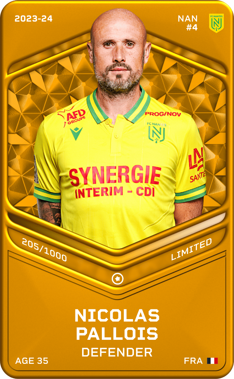 Nicolas Pallois 2023-24 • Limited 205/1000