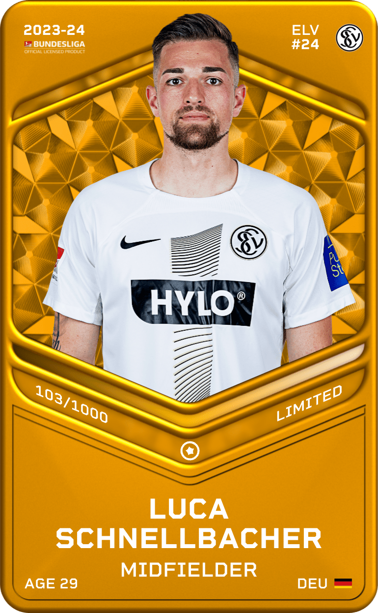 Luca Schnellbacher 2023-24 • Limited 103/1000