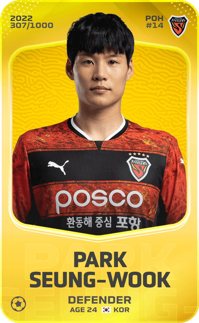 Park Seung-Wook 2022-23 • Limited 307/1000