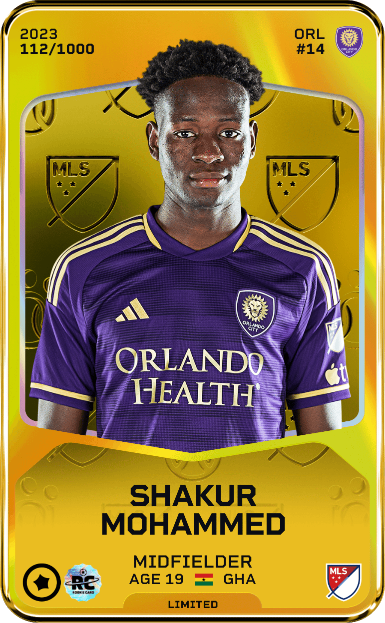 Shakur Mohammed 2023-24 • Limited 112/1000