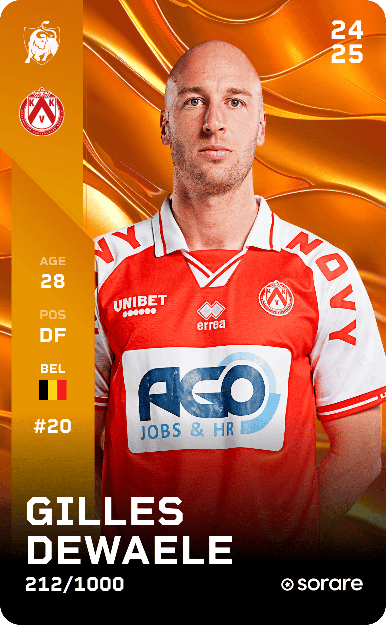 Gilles Dewaele 2024-25 • Limited 212/1000