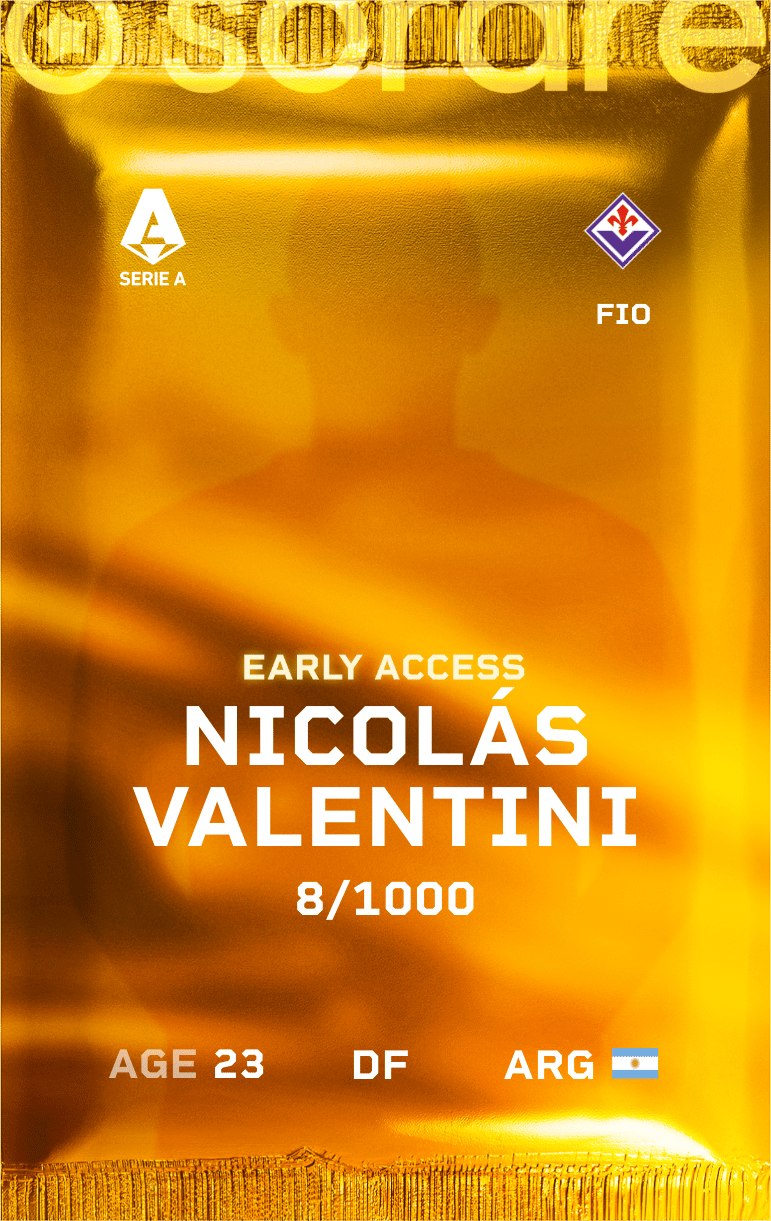 Nicolás Valentini 2024-25 • Limited 8/1000