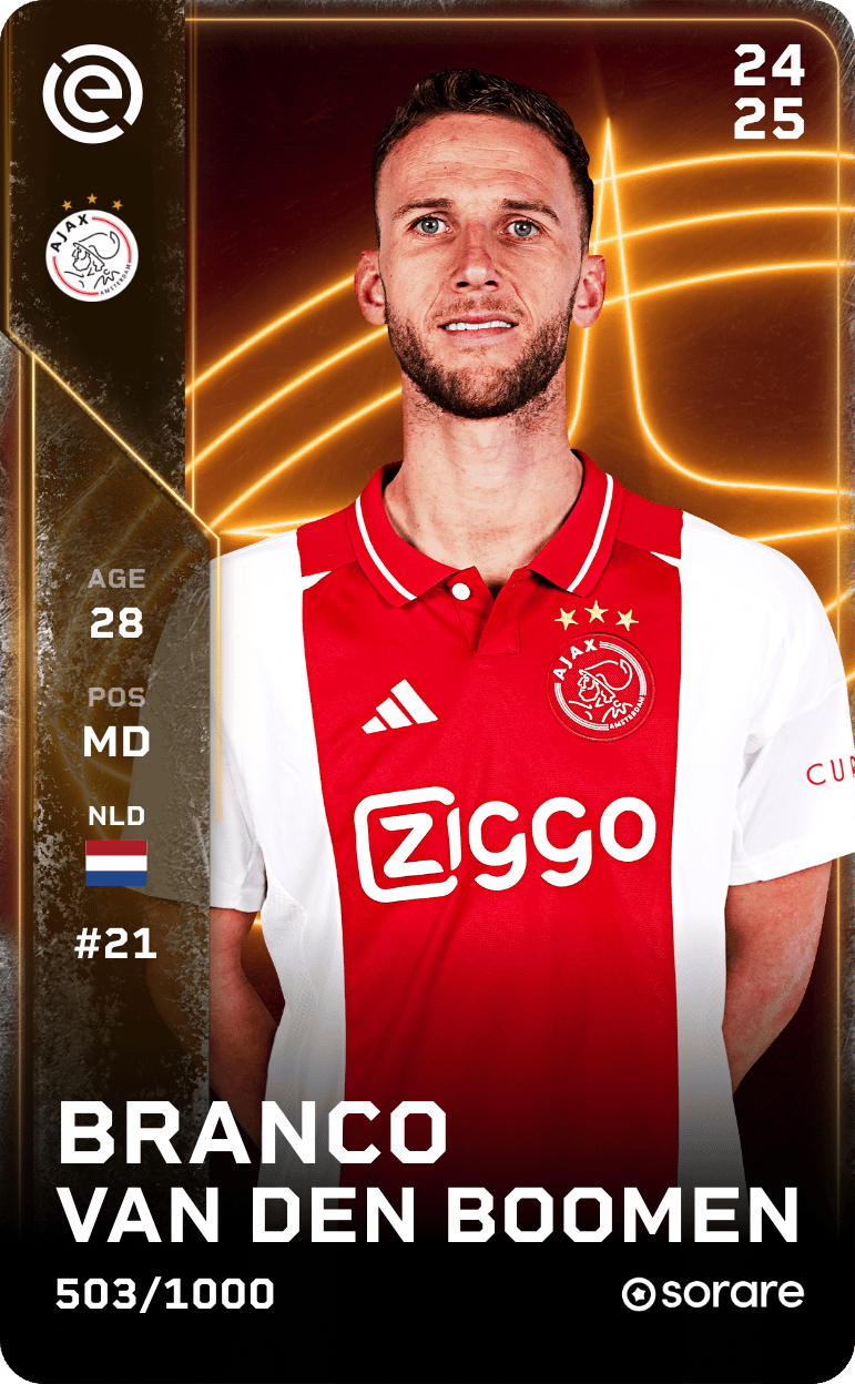 Branco van den Boomen 2024-25 • Limited 503/1000