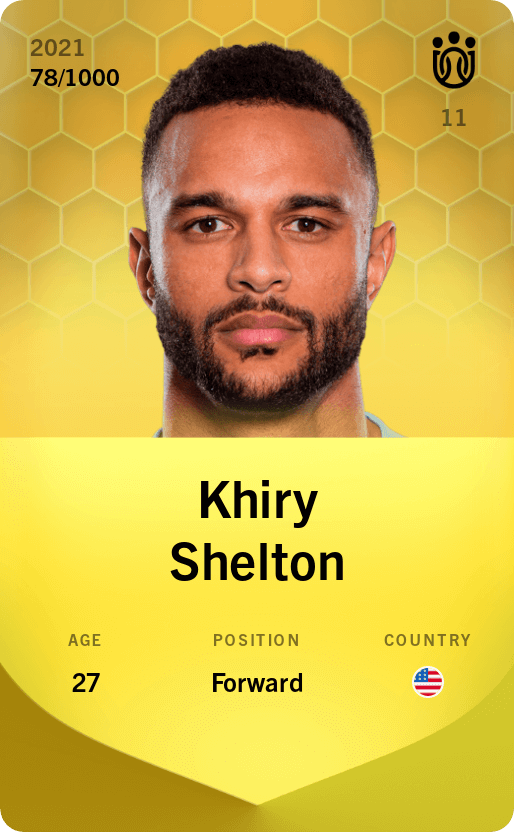 Khiry Shelton 2021-22 • Limited 78/1000