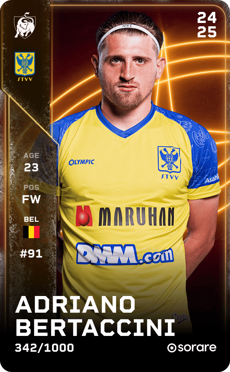 Adriano Bertaccini 2024-25 • Limited 342/1000