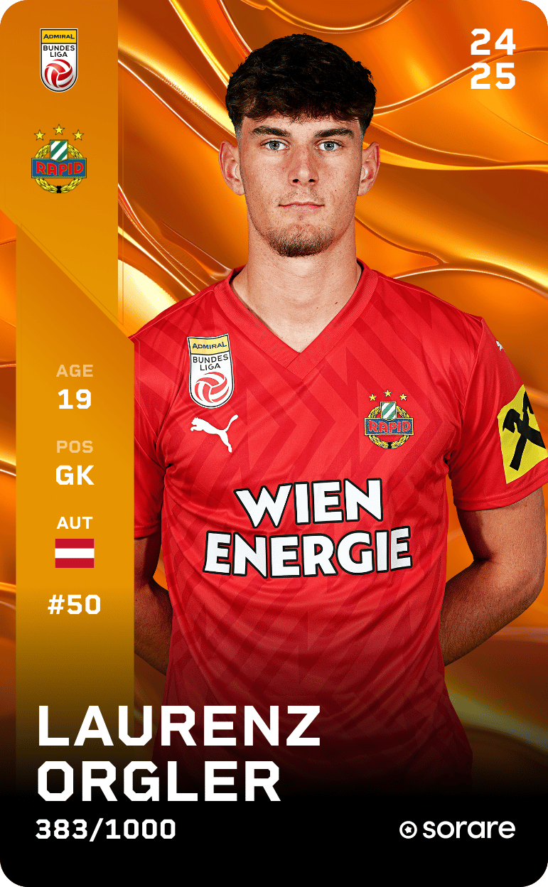Laurenz Orgler 2024-25 • Limited 383/1000