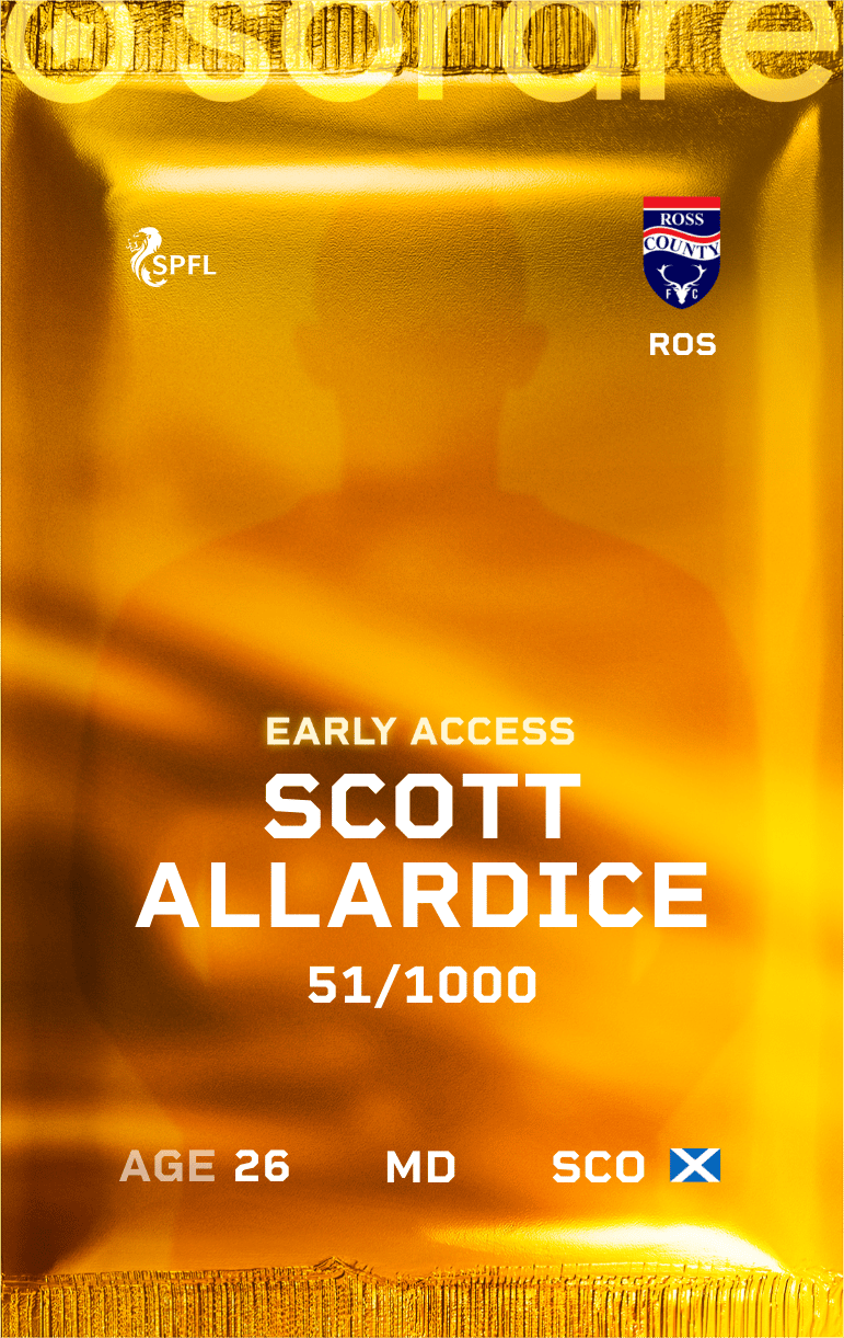 Scott Allardice 2024-25 • Limited 51/1000