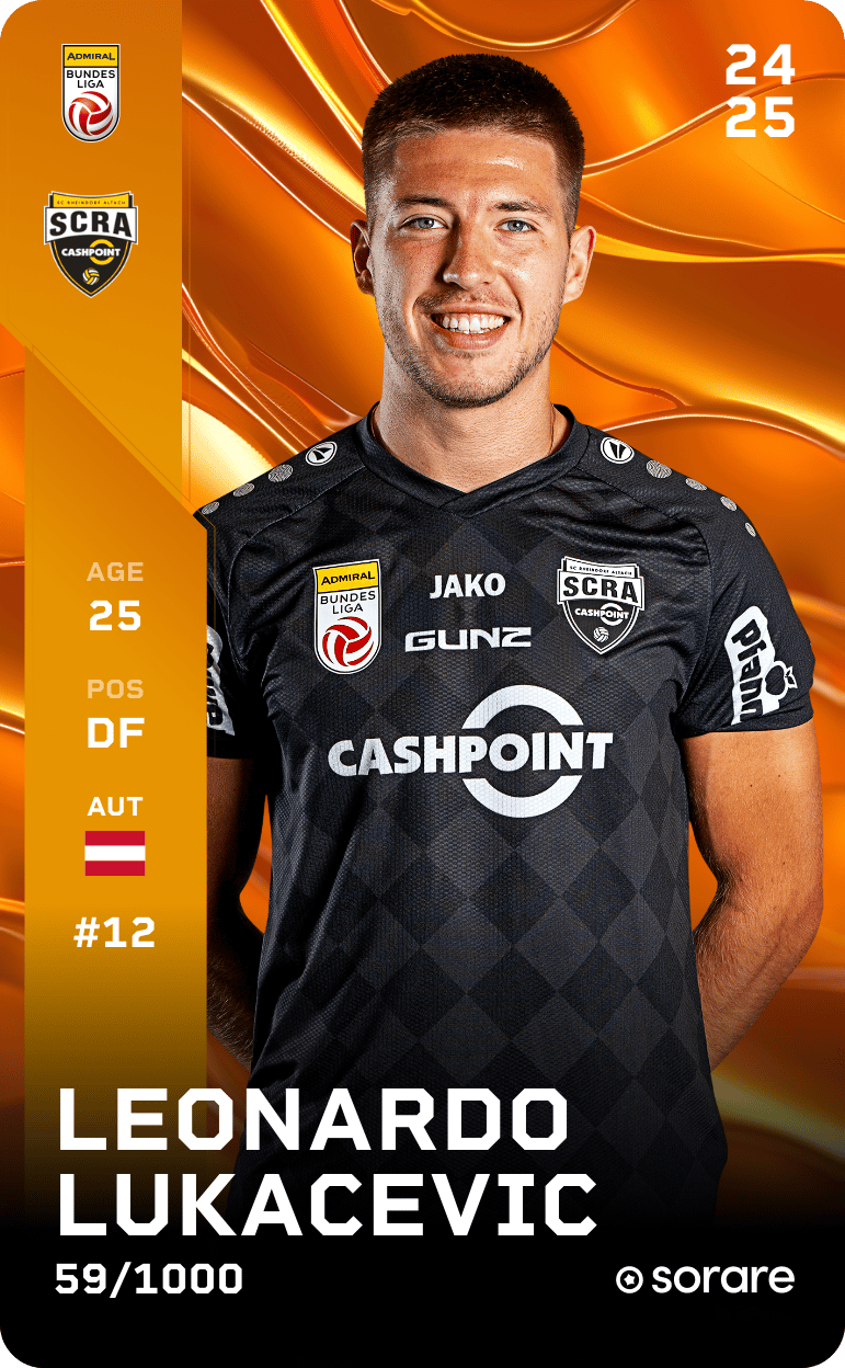 Leonardo Lukacevic 2024-25 • Limited 59/1000