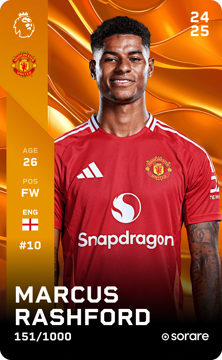 Marcus Rashford 2024-25 • Limited 151/1000