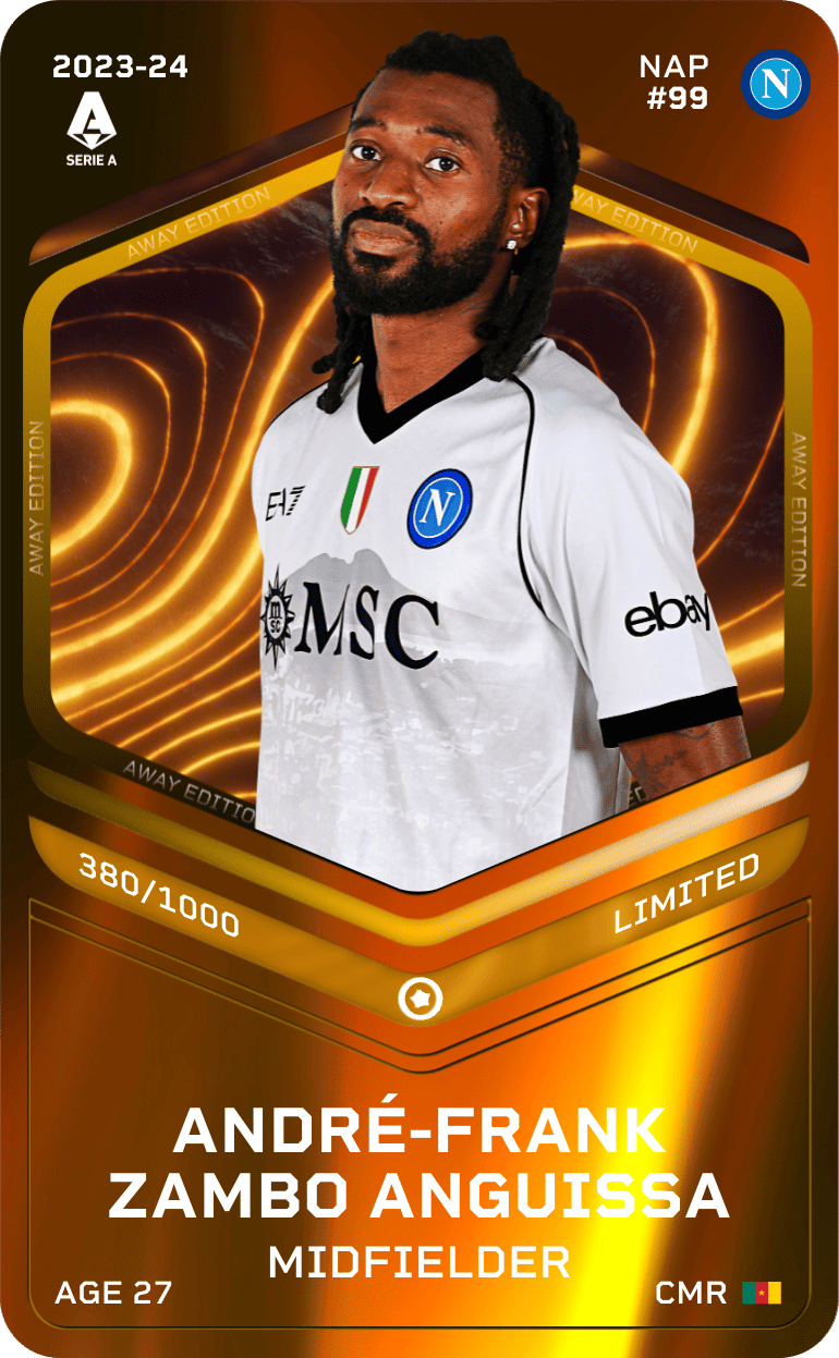 André-Frank Zambo Anguissa 2023-24 • Limited 380/1000