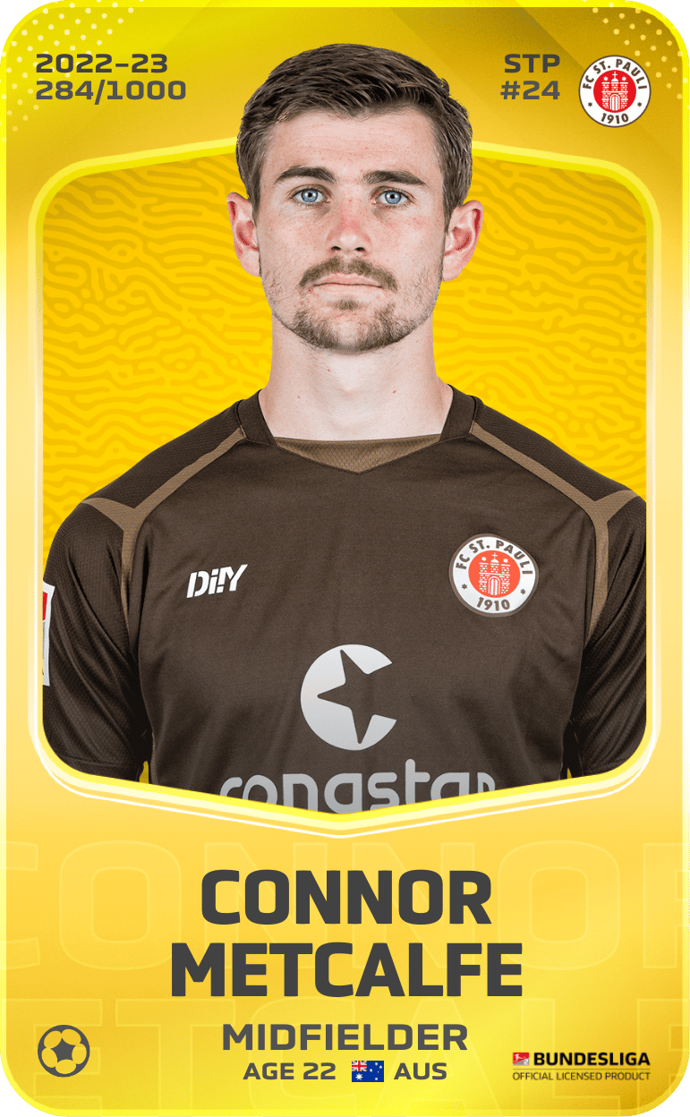 Connor Metcalfe 2022-23 • Limited 284/1000