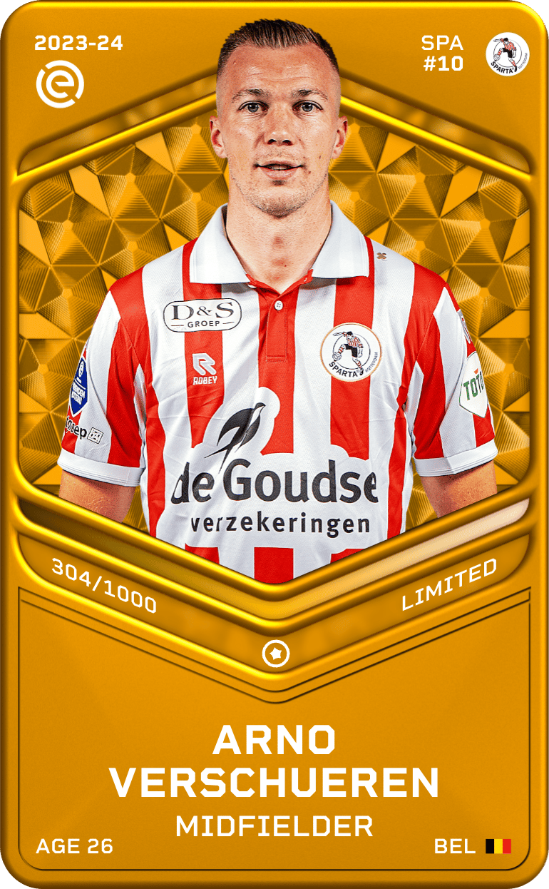Arno Verschueren 2023-24 • Limited 304/1000