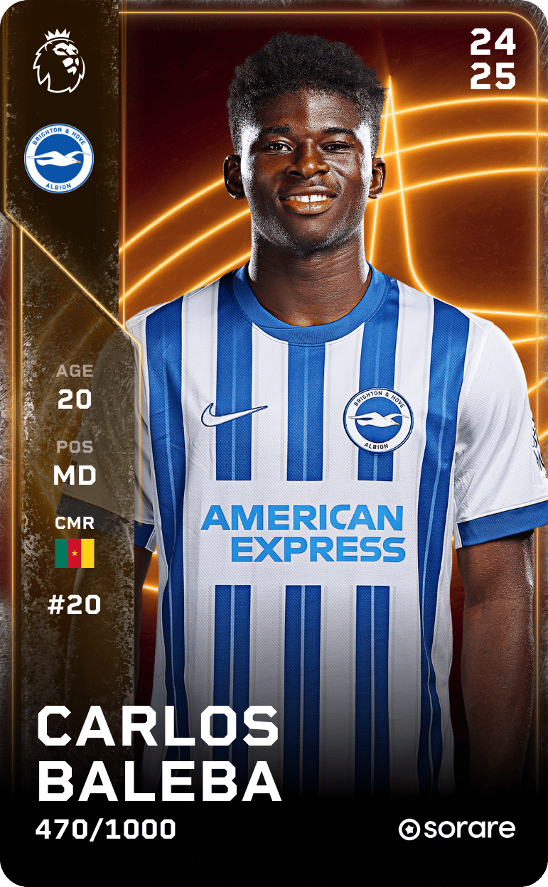 Carlos Baleba 2024-25 • Limited 470/1000