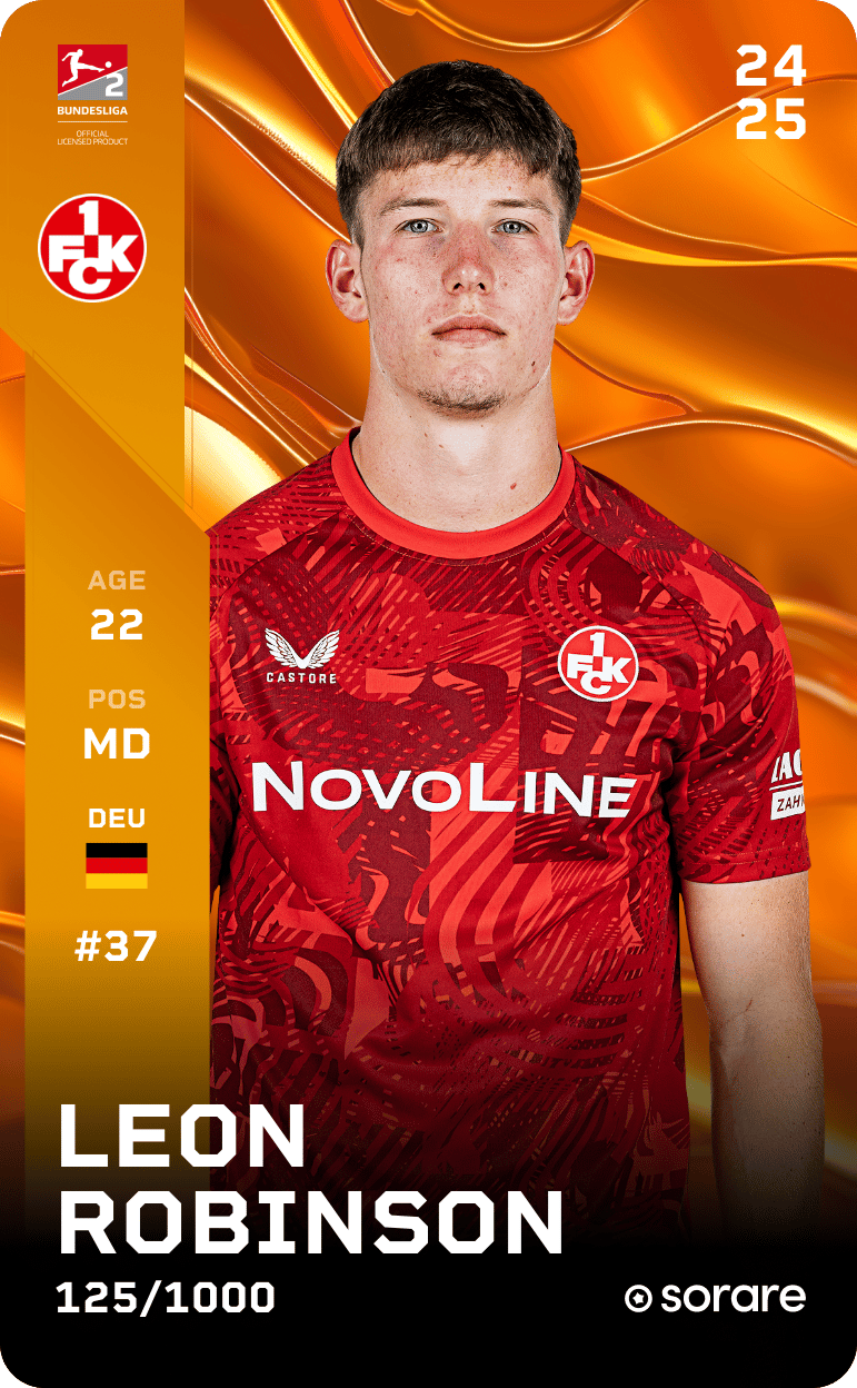 Leon Robinson 2024-25 • Limited 125/1000