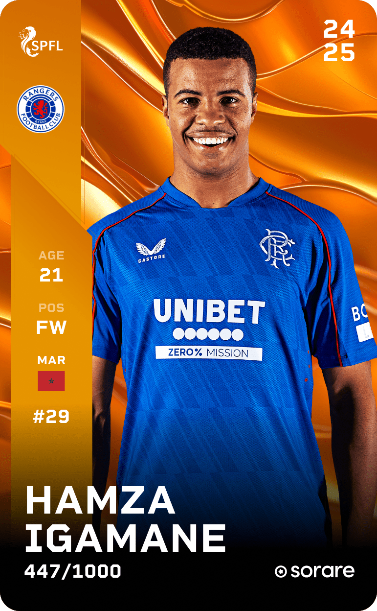 Hamza Igamane 2024-25 • Limited 447/1000